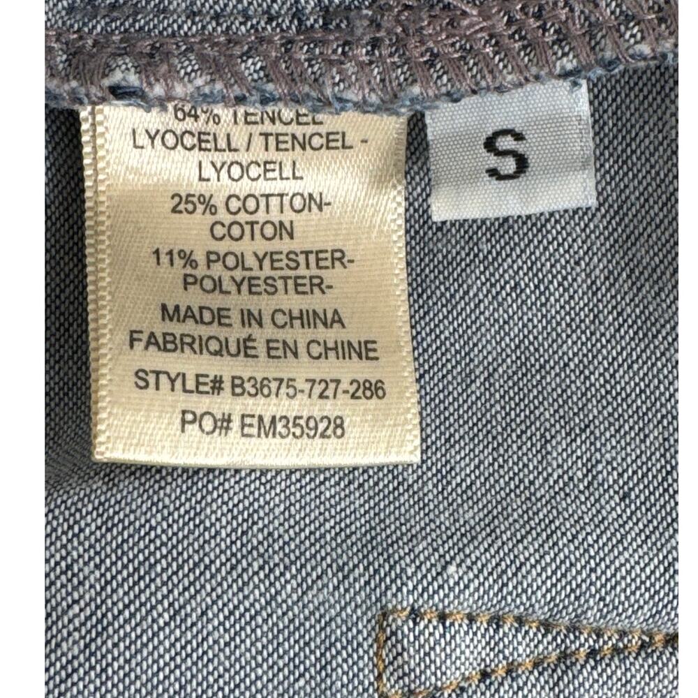 Bella Dahl Distressed Denim Pocket Jogger Pants Venice Wash Size S - Picture 6 of 12